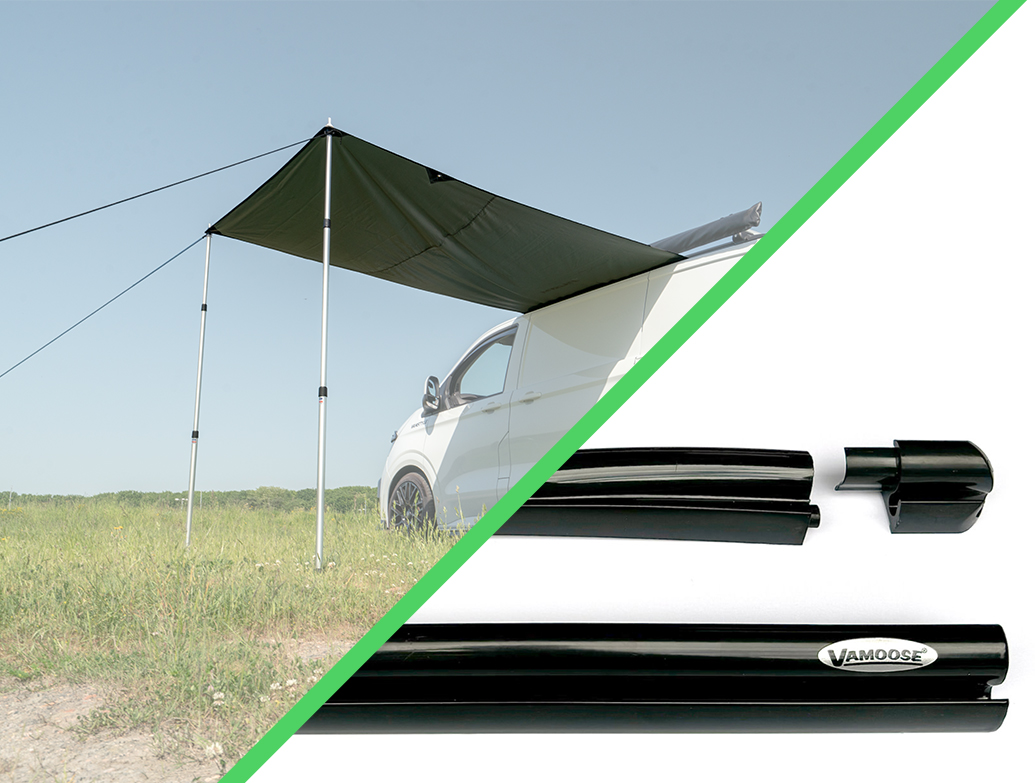 Vanstyle VW Caddy MK5 Transit Connect SWB Sun Canopy Vamoose - Vanstyle