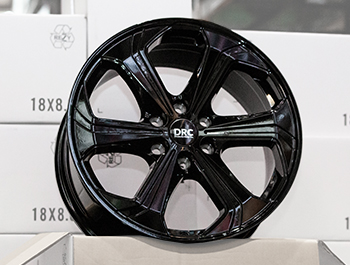 DRC Sport-6 18" 6x120 Gloss Black Alloy Wheels