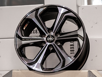 DRC Sport-6 18" 6x120 Dark Polished Alloy Wheels