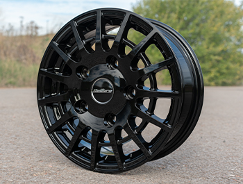 Calibre T-Sport Gloss Black 16" 5x120 Alloy Wheels