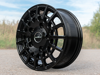 Calibre T-Sport Gloss Black 16" 5x160 Alloy Wheels