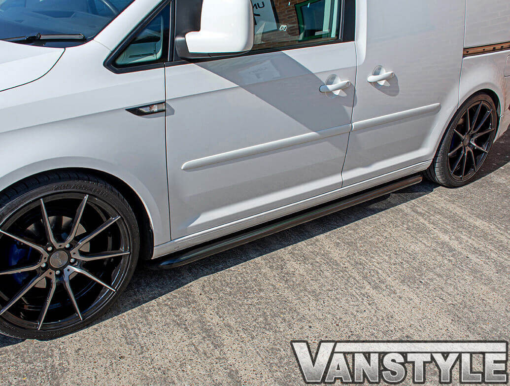 Vanstyle Sport 50mm Satin Black Sidebars VW Caddy SWB 04>21