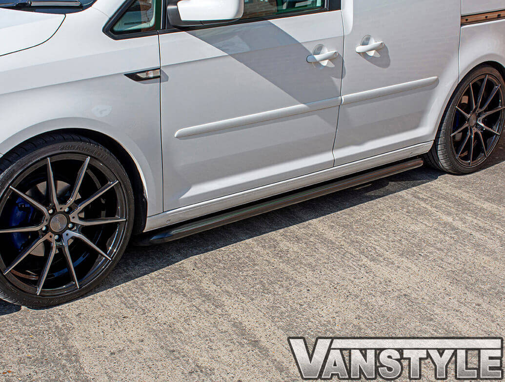 Vanstyle Sport 50mm Satin Black Sidebars VW Caddy SWB 04>21