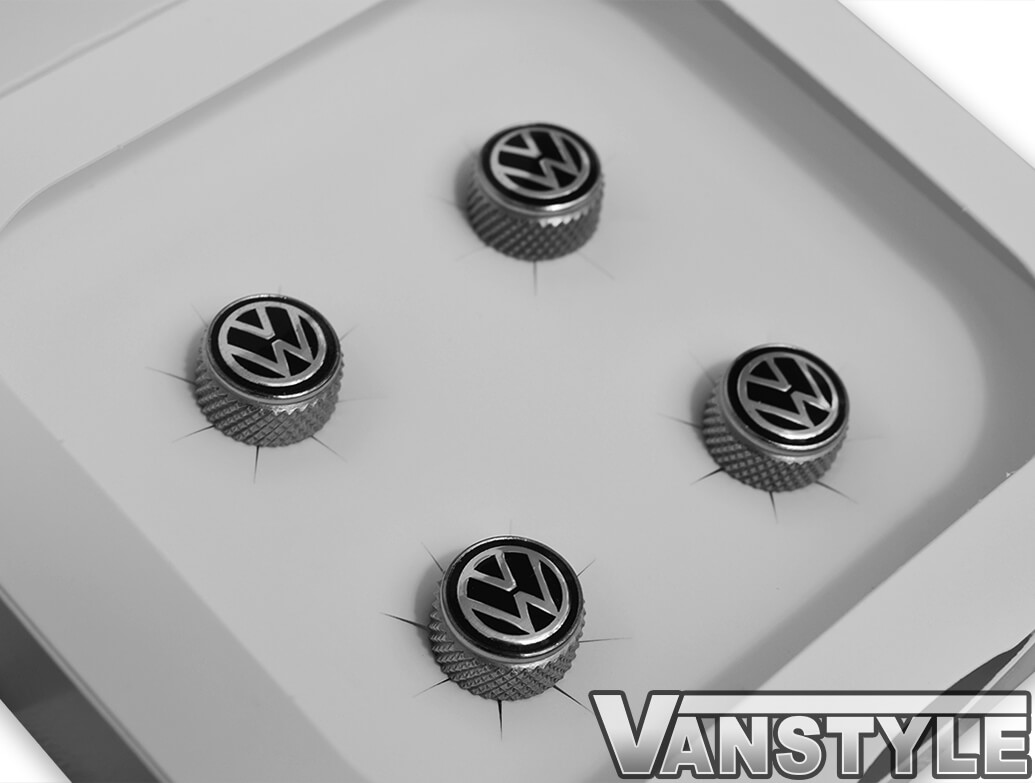 Volkswagen Original Valve Caps For Rubber/Metal Valves