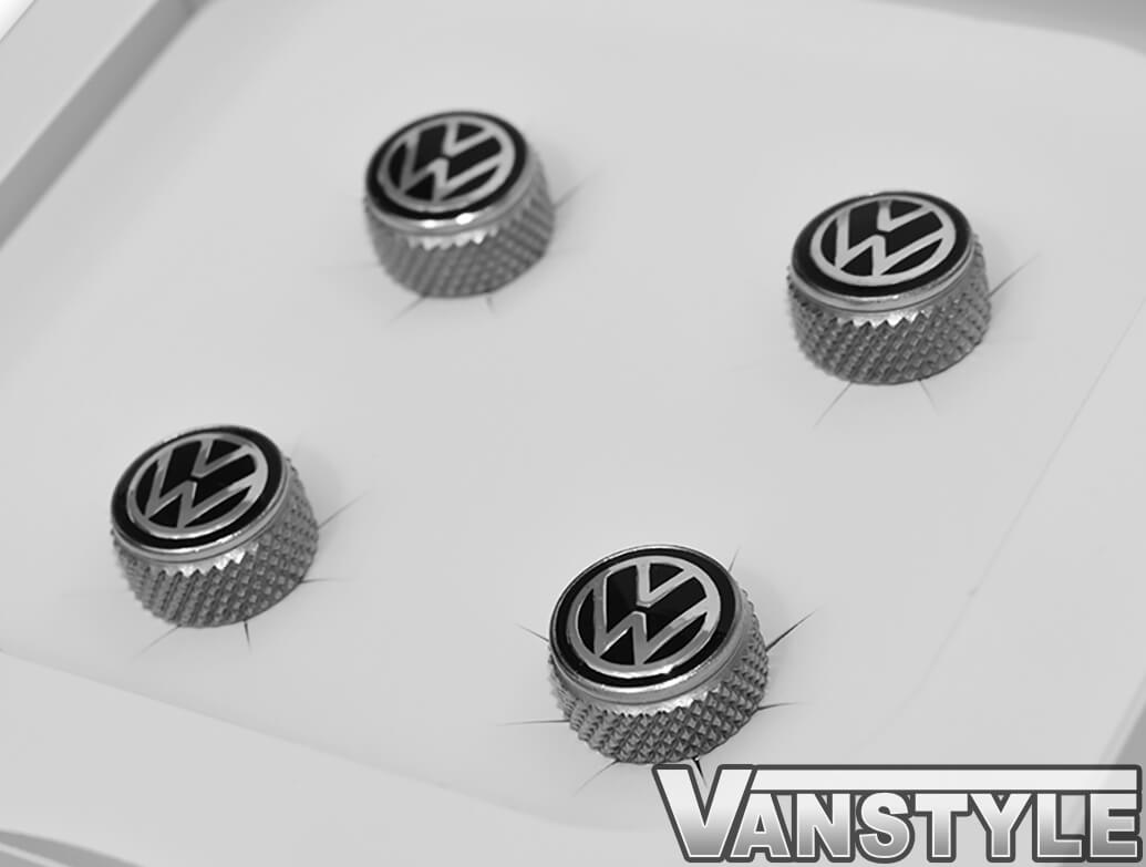 Volkswagen Original Valve Caps For Rubber/Metal Valves