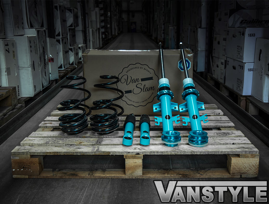 5Forty VanSlam Adjustable Coilovers VW T5 T6