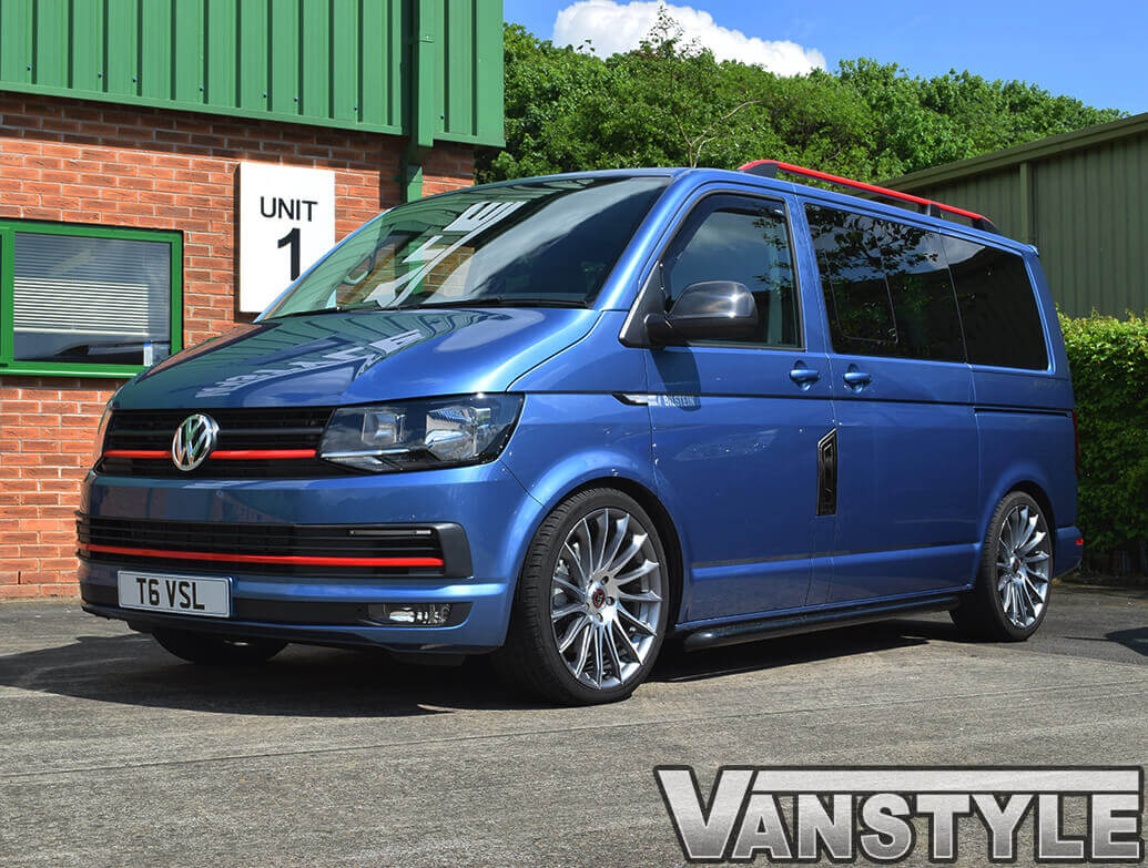 Polished Stainless Steel Fuel Flap Cover - VW T6 2015>