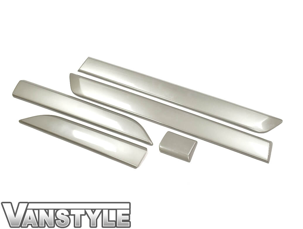 Ford Transit Custom Side Body Moulding Covers - Silver
