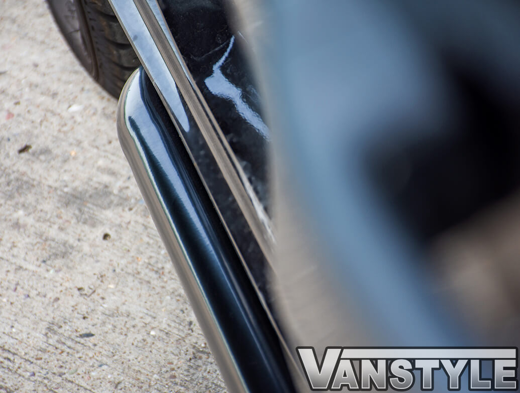 Vanstyle 60mm Black Sportline Sidebars Vivaro/Trafic/Primastar