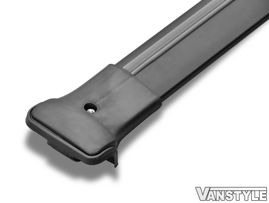 Black Aluminium Cross Bar Set - Dispatch/Expert/Proace 16>