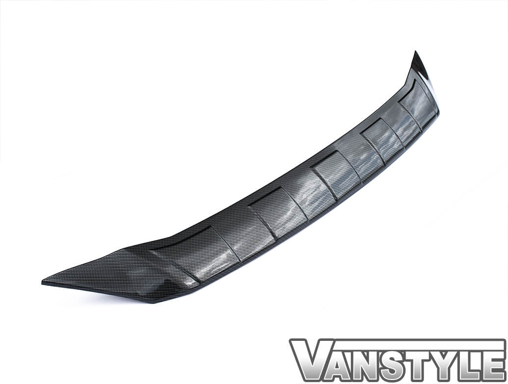 Ridged Bonnet Protector ABS Carbon Fibre Effect- Custom 2012-17