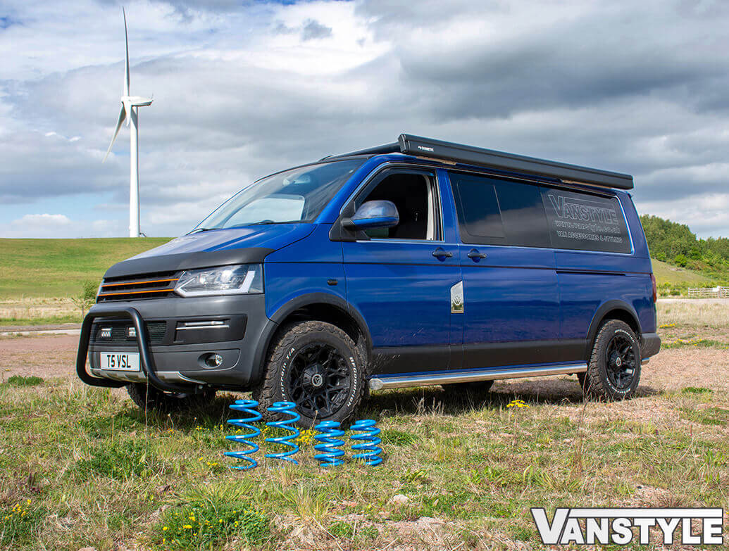 Vanstyle 35mm 'Swamper' Lift Spring Kit VW T5 T6 Vanstyle