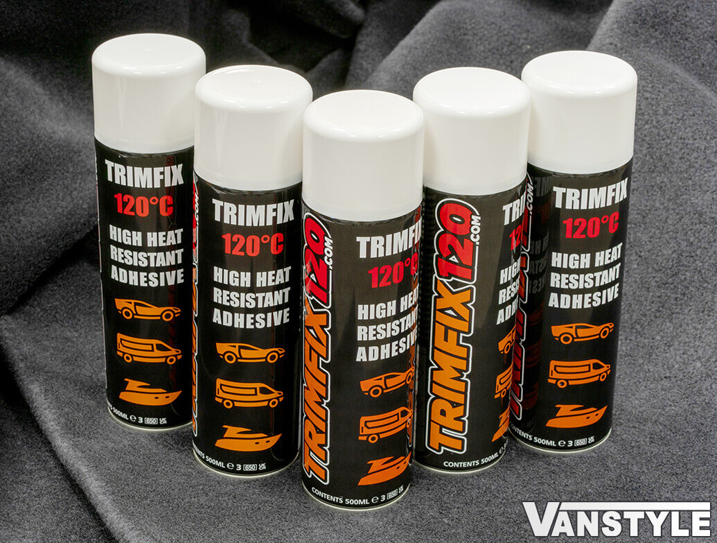 Vanstyle 120°C High Heat Resistant Spray Adhesive 500ml Can Vanstyle