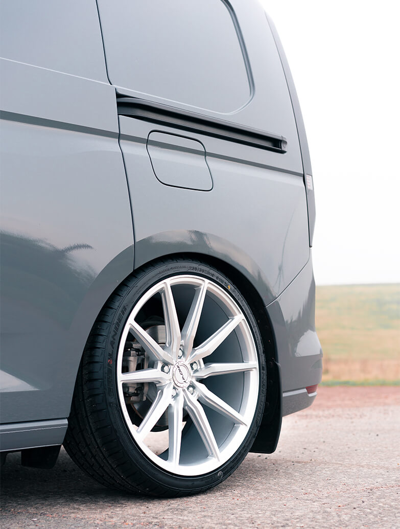 Inovit Frixion 5 19 Silver Mf Satin Lacquer Wheel Tyres 5x112 Vanstyle