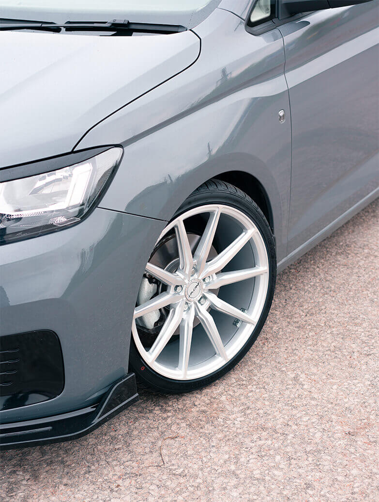 Inovit Frixion 5 19 Silver Mf Satin Lacquer Wheel Tyres 5x112 Vanstyle