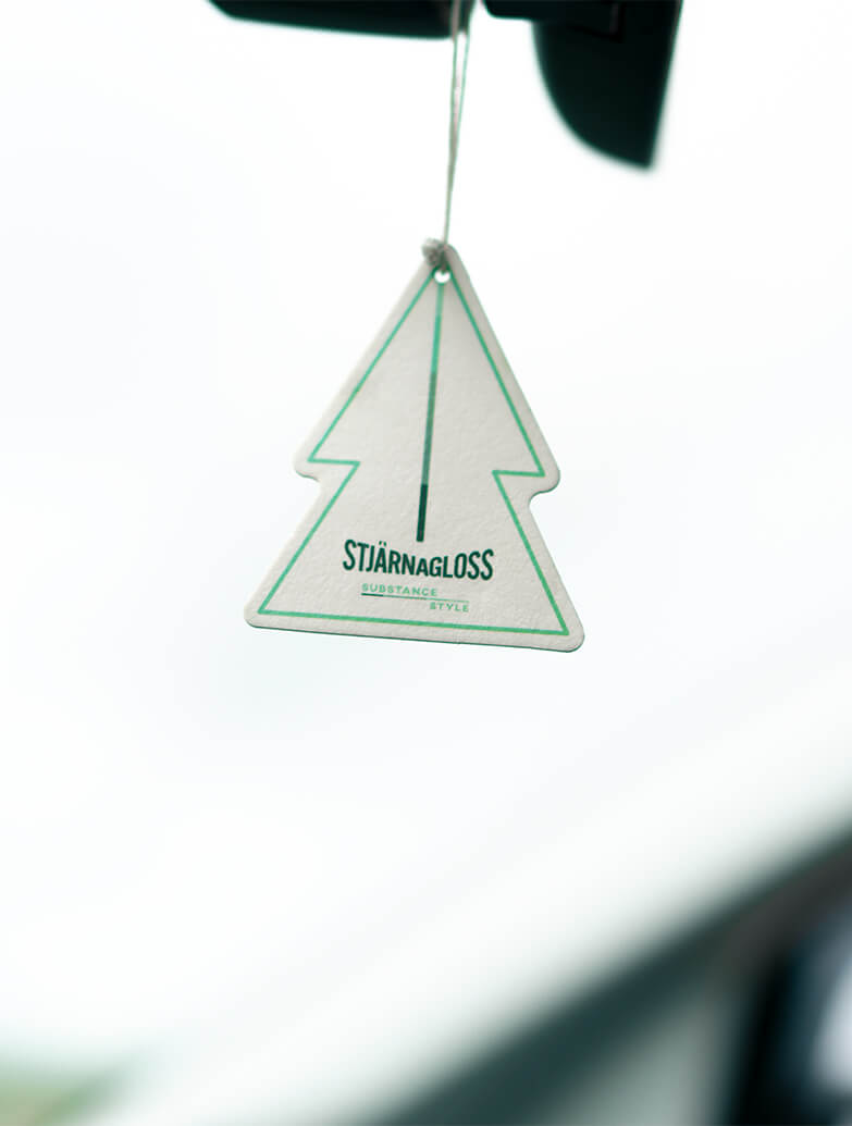 Stjarnagloss - Roots - Vanilla Air Freshener Card Hanging Type