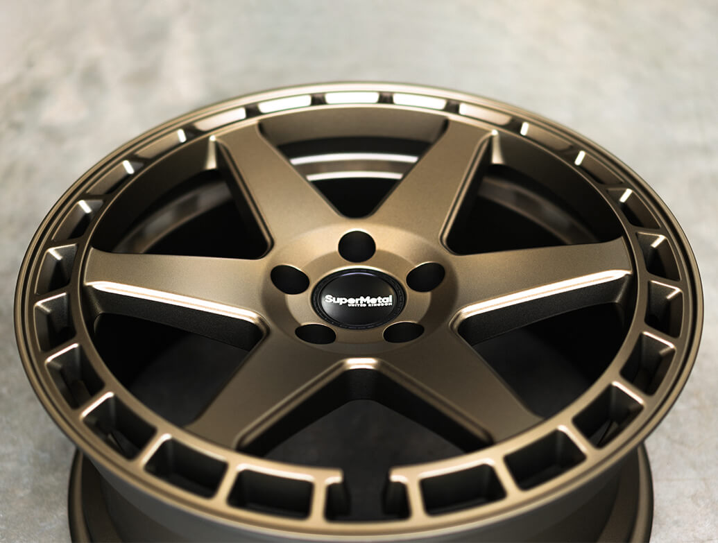 SuperMetal Charger 20x9J 5x120 Matte Bronze Wheel Tyres Vanstyle