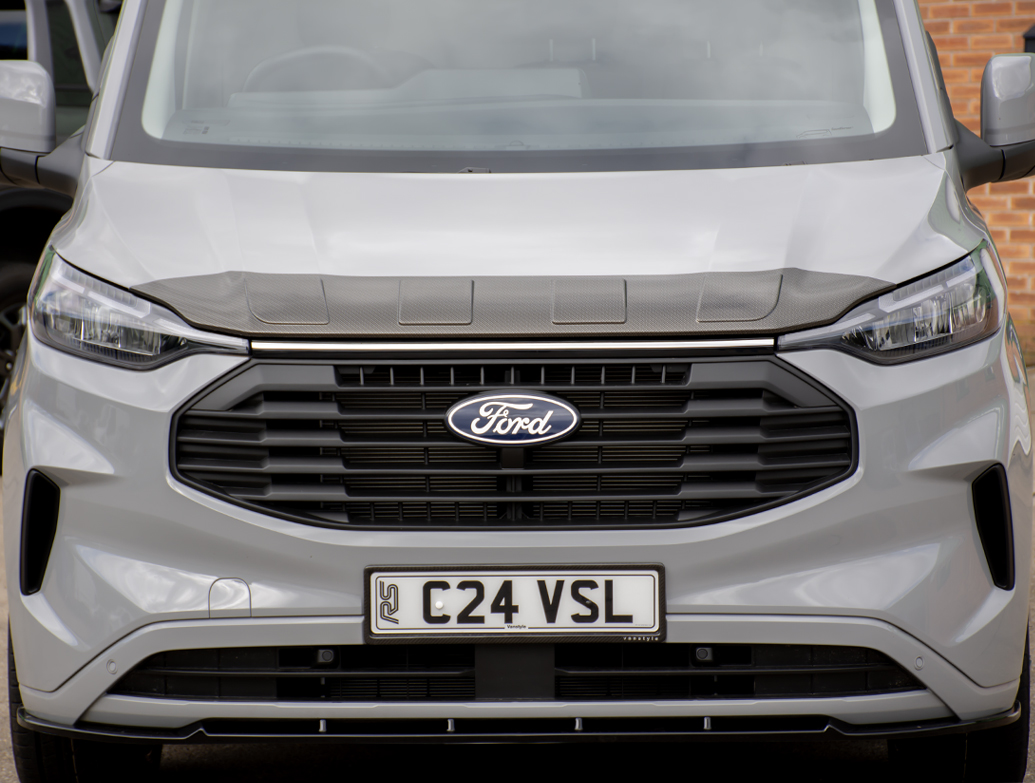 thumbnail image 2 of Carbon Effect Lock Covers For Ford Transit Custom & Connect / Tourneo (2014-2023) - Front Left & Right, Unbranded 2 of 5