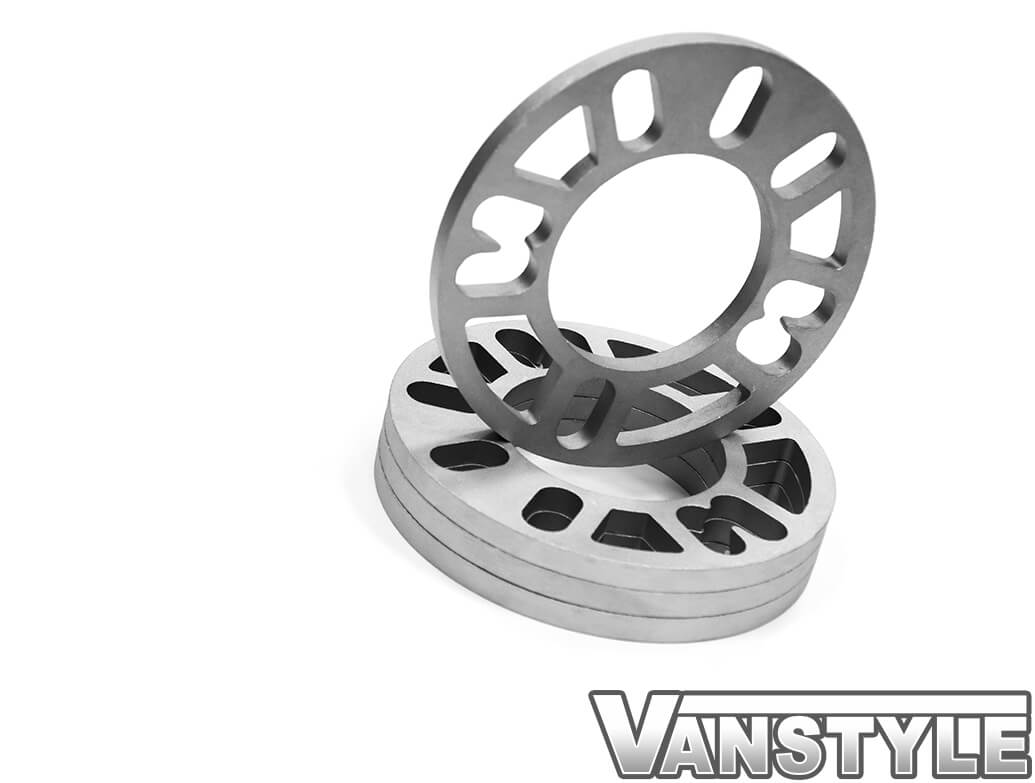 Vanstyle Universal 9.5mm 4 5 MultiStud Wheel Spacer Set of 4 Vanstyle