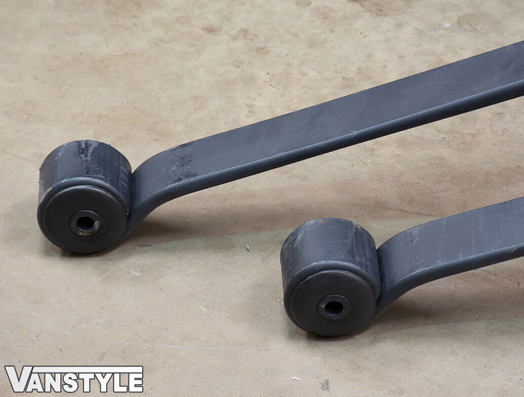 Bilstein 40mm Lowered Rear Leaf Spring x2 Transit Custom Vanstyle