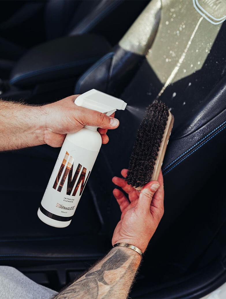 Stjarnagloss Interior Kit Cleaning Glass Spray, Brush Cloths Vanstyle