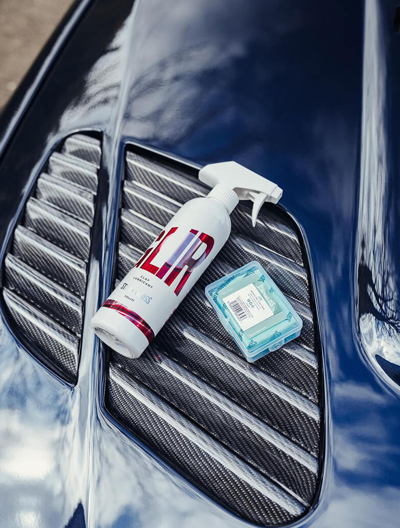 Stjarnagloss Clay Kit Clay Bar Lubricant Vanstyle