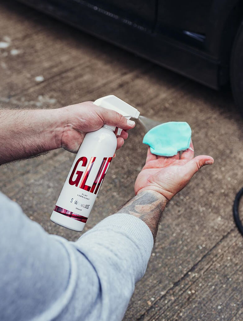 Stjarnagloss Clay Kit Clay Bar Lubricant Vanstyle