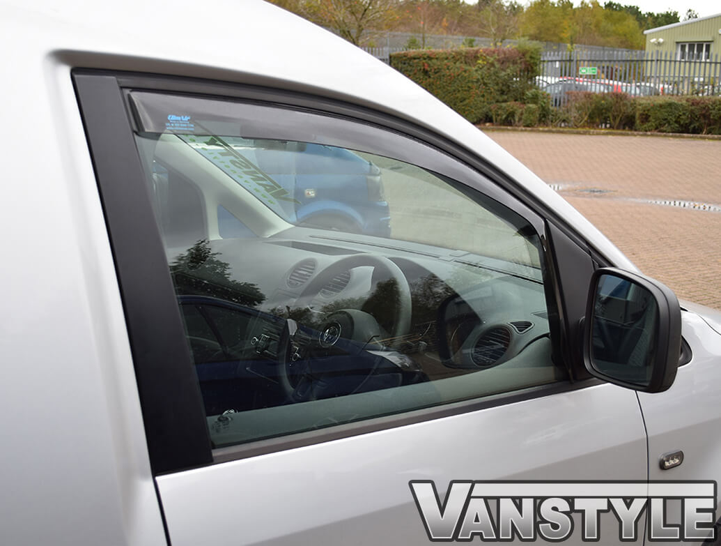 Side Wind Deflectors (Front Doors) VW Caddy 2Dr 04-15 & 15>21