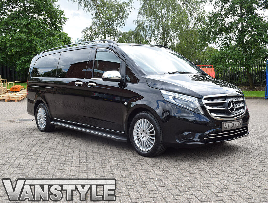 thumbnail image 2 of HEKO Wind Deflectors / Rain Guards For Mercedes Vito & V-Class W447 (2014+) | 2-Piece Set 2 of 6