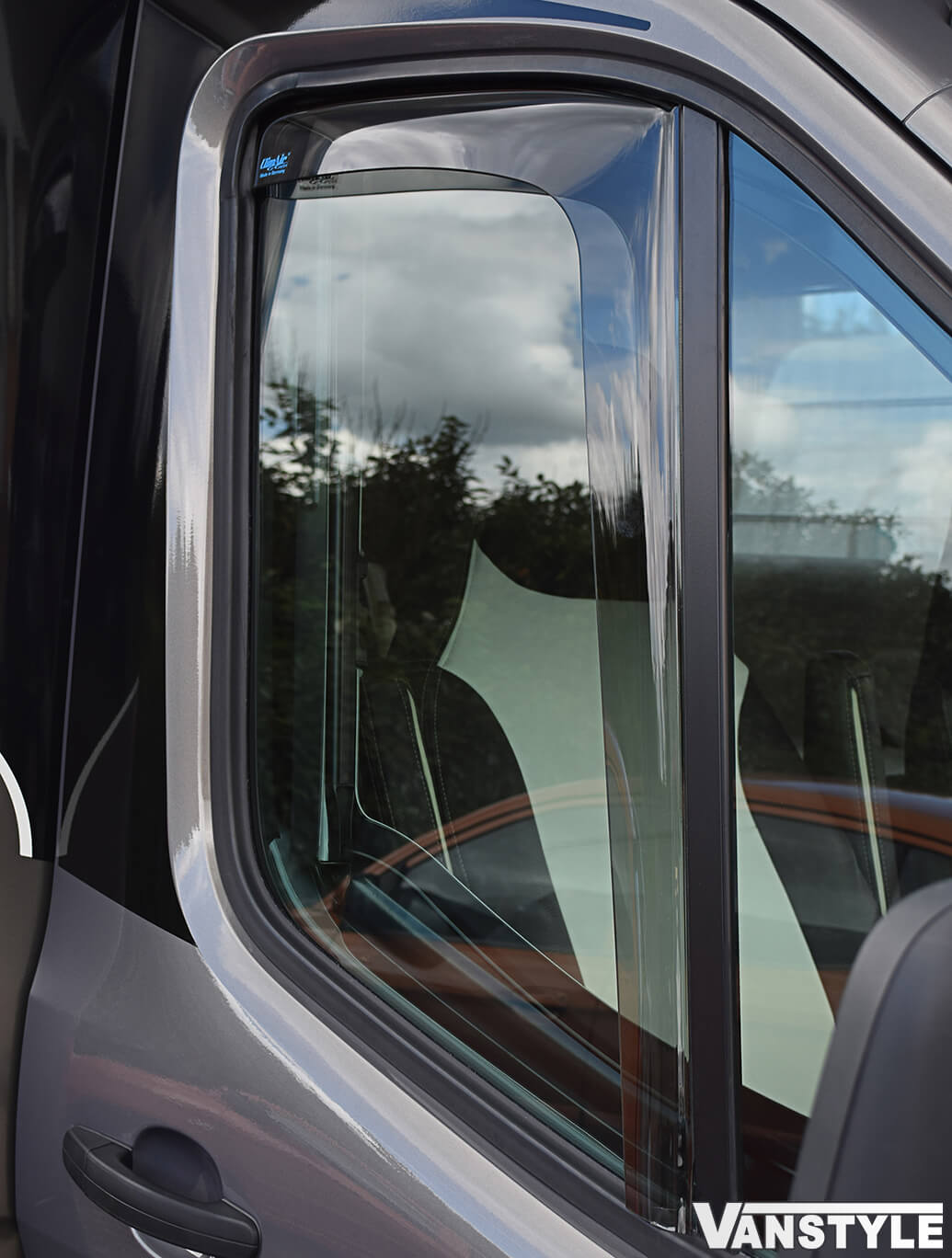 Ford Transit MK8 Side Window Wind Deflectors 2014-2019>