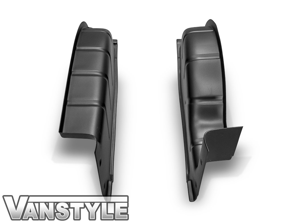 Textured Black ABS Inner Wheel Arch Covers VW Caddy SWB 04 21 Vanstyle