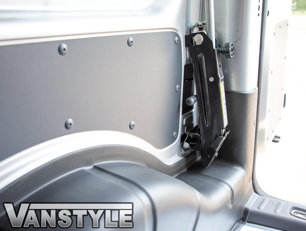 FITS VW CADDY MK4 SWB 15>21 BLACK ABS INNER INTERNAL WHEEL ARCH COVERS