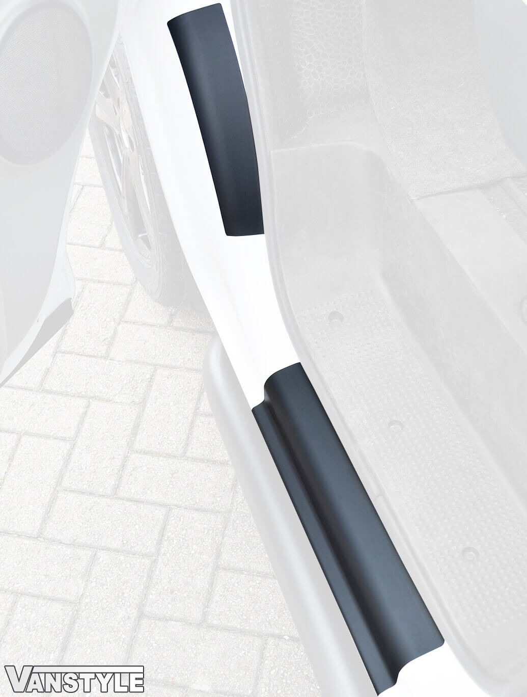 Vinyl Sill Guard Set Front Doors VivaroTraficPrimastar Vanstyle