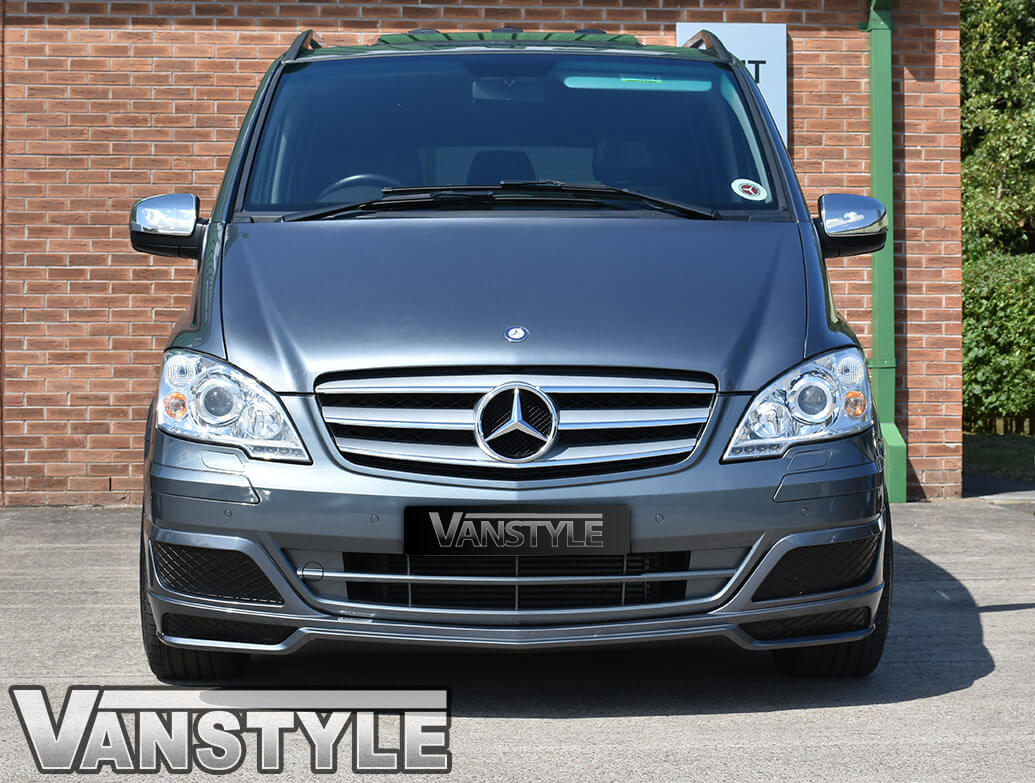 Stainless Steel Mirror Covers Mercedes Vito 2011-14