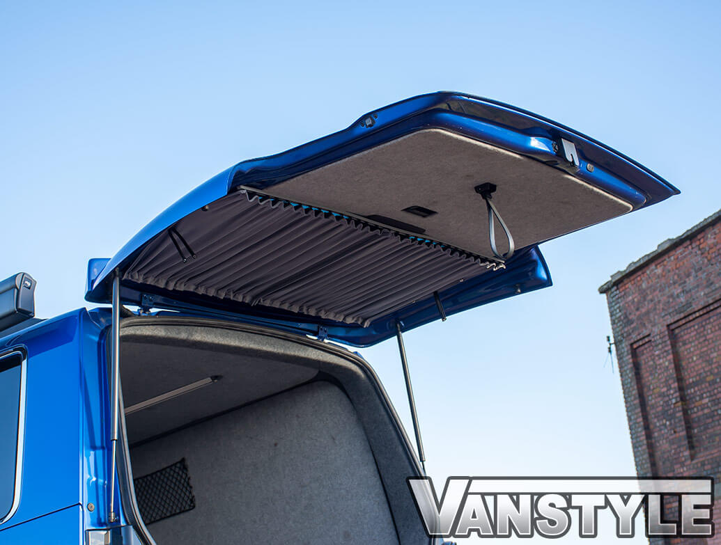 Tailored Blackout Curtain Grey Tailgate Window VW T5 T6 Vanstyle