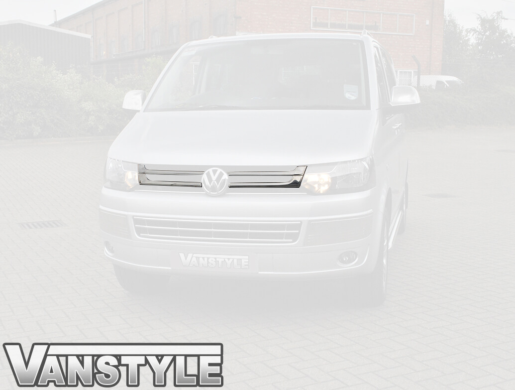 Chrome Grille Ontale Accent Trim Couvertures De Lot De 5