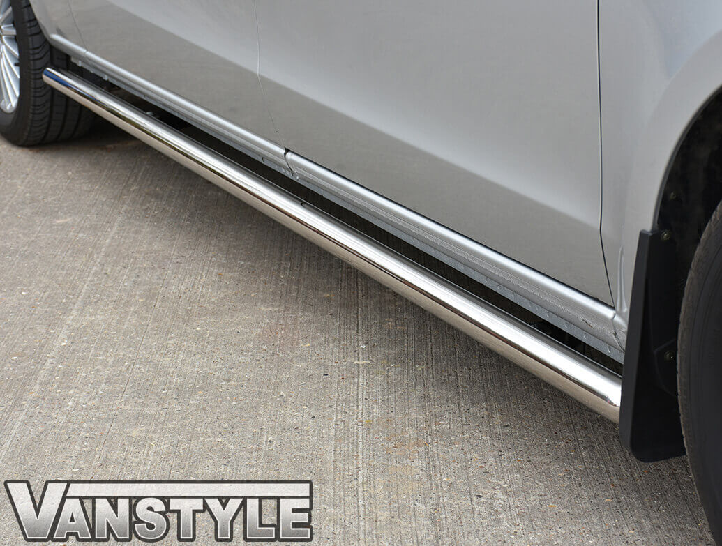 MERCEDES VITO COMPACT & LONG VAN W639 POLISHED STAINLESS STEEL SIDE