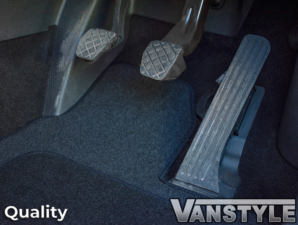 Front Carpet Mat Set VW Caddy 04-15 & 15>21 RHD