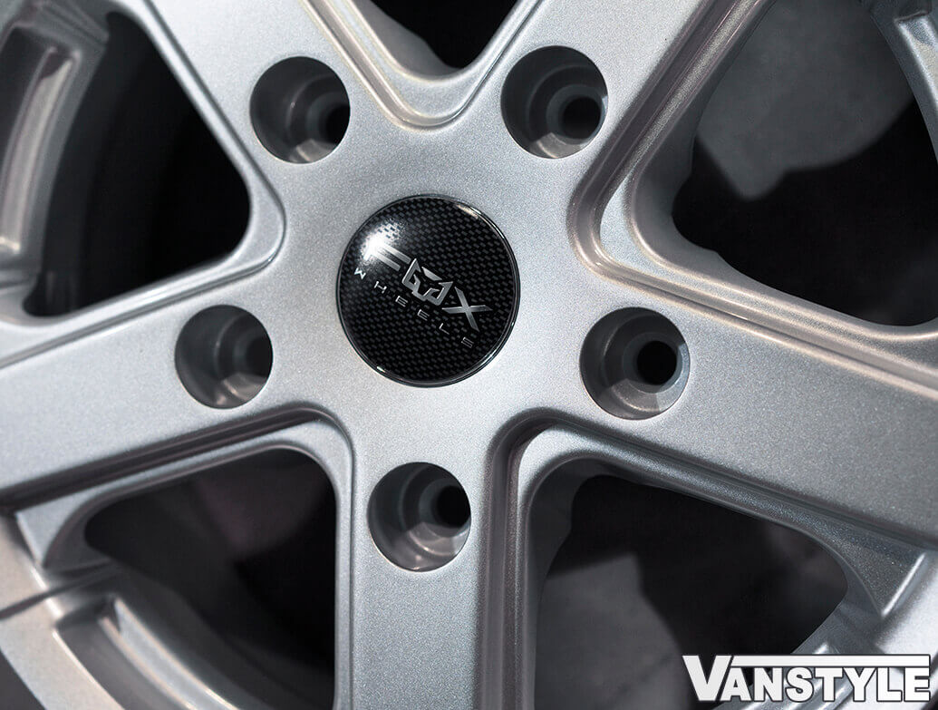 Fox Viper Alloy Wheels 16 Inch Brite Metal Set x4 - Ford Transit