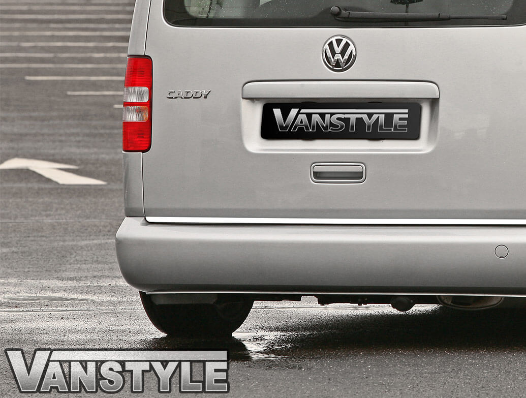 Polished Stainless Steel Tailgate Trim Line - VW Caddy Mk3 04-15