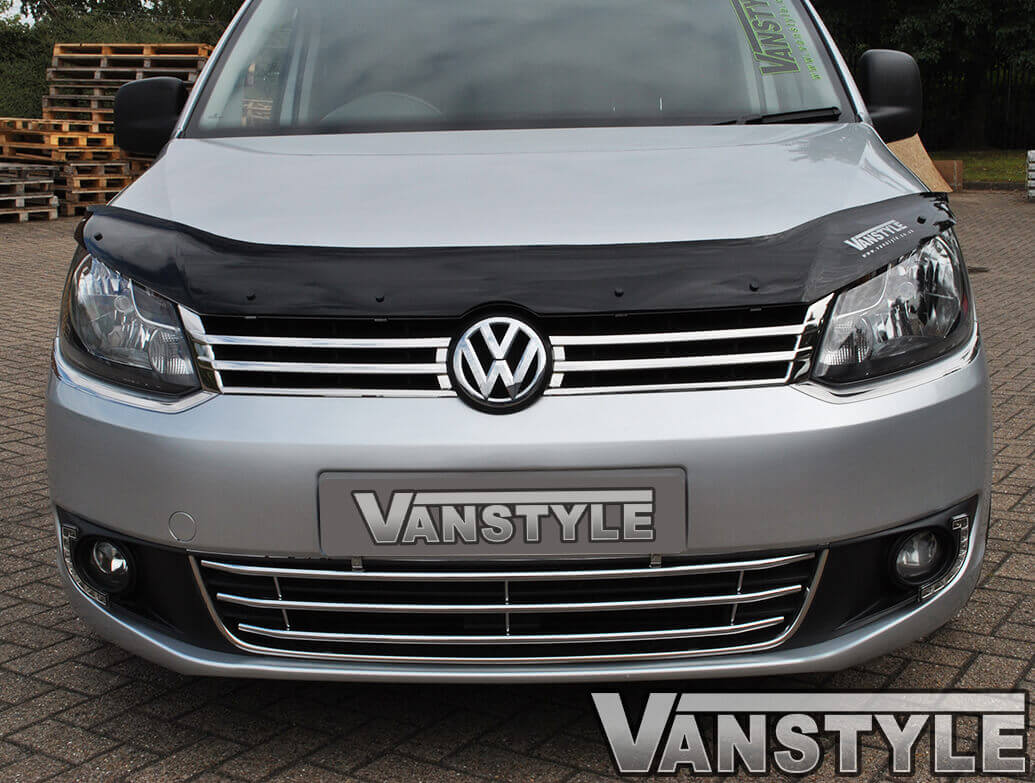 Stainless Steel Front Upper Grille Trim - VW Caddy 2010>15