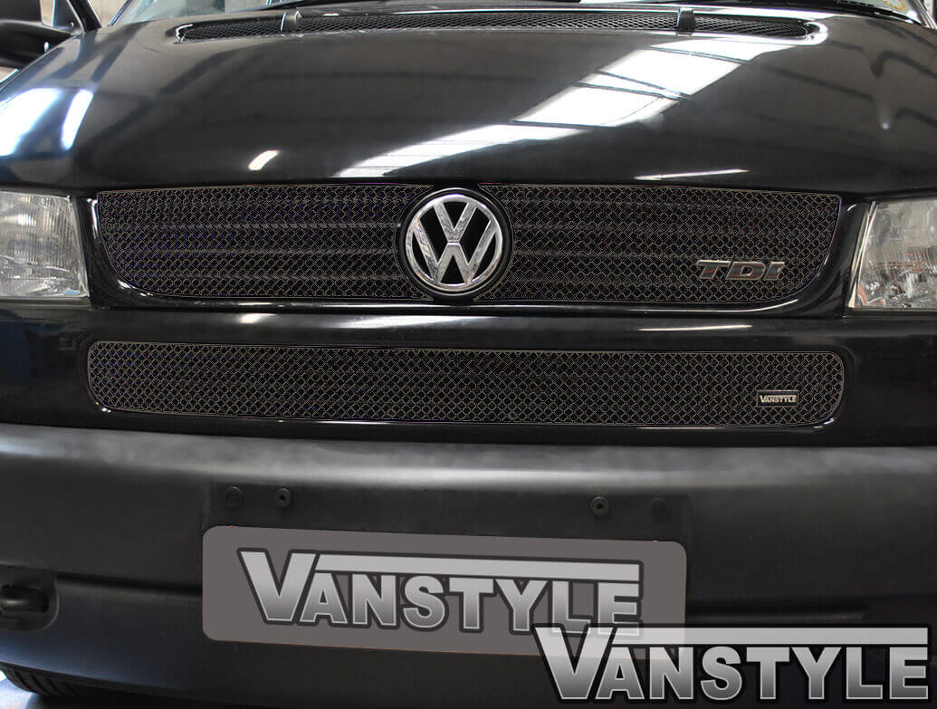 Vanstyle Sports Upper and Lower Grille Set VW T4 Long Nose