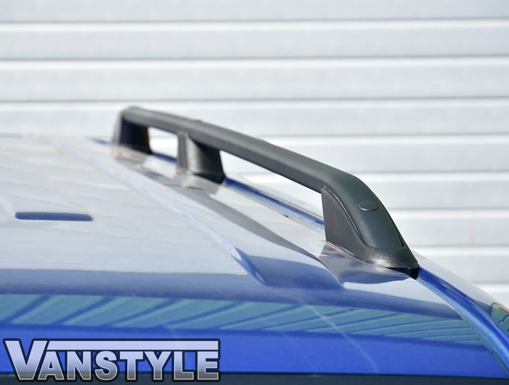VW T5 T6 Black Aluminium Roof Bars 0315 2015 Vanstyle