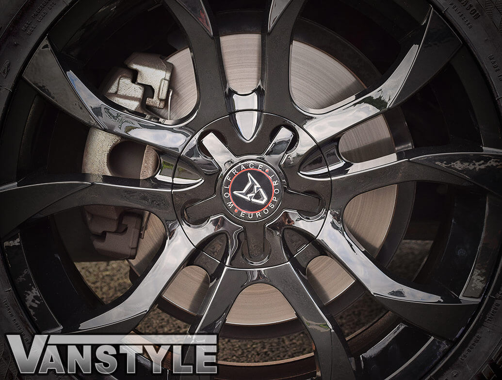 Wolfrace Assassin 18in 8J Gloss Black - VW T5/T6 Wheel & Tyre