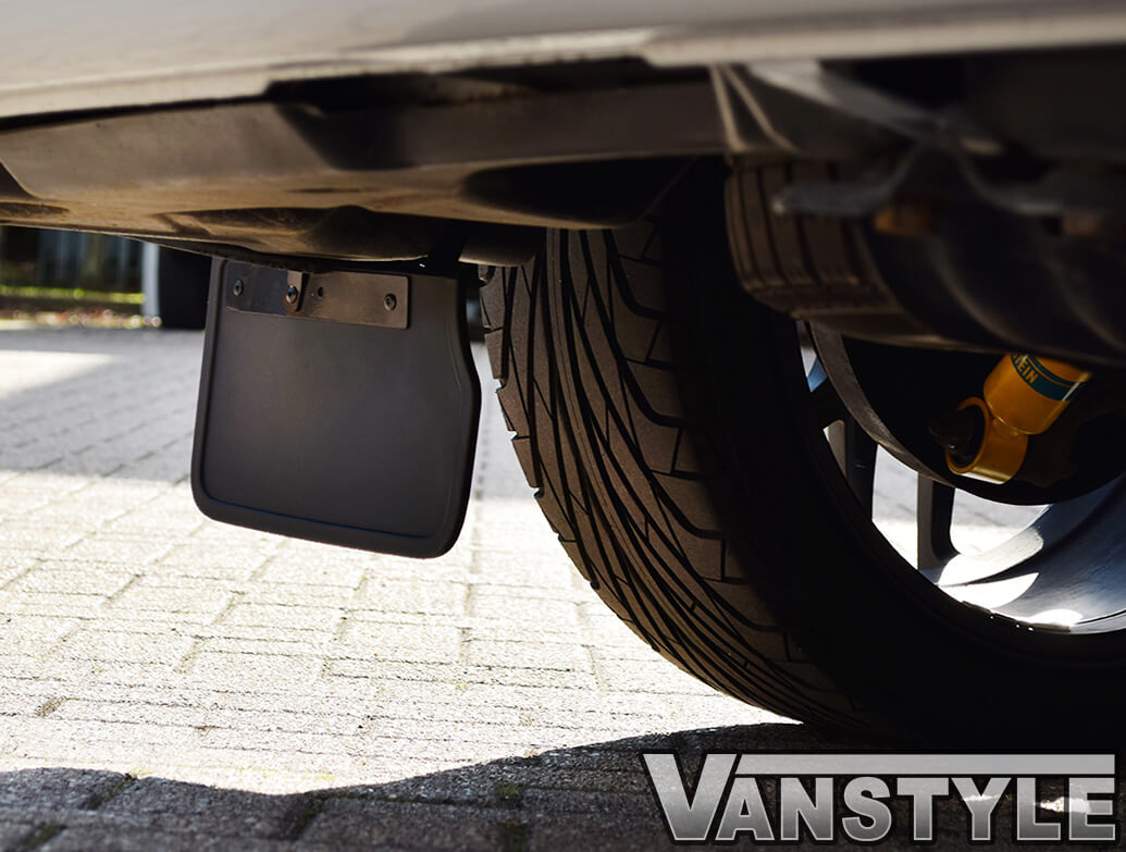 4Pcs Matte Black Mud Flaps For VW Transporter T5 T6 – Front & Rear Splash Guards
