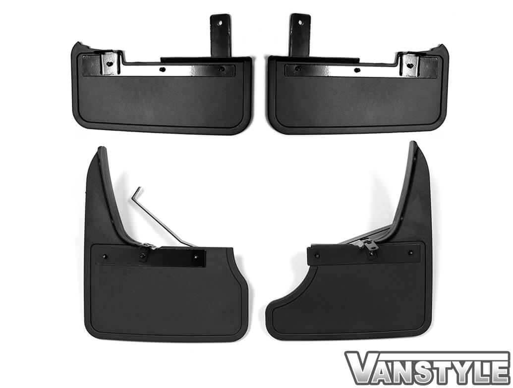 Mud Flaps, Complete Set of 4, Front & Rear T6 T6.1 Tailgate 15>