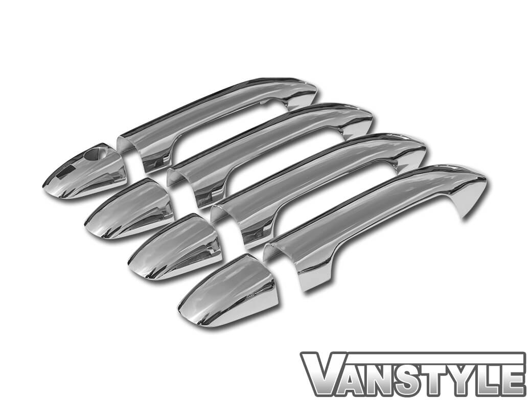 Mercedes Vito Stainless Steel 4 or 5 Door Handle Covers 2014>