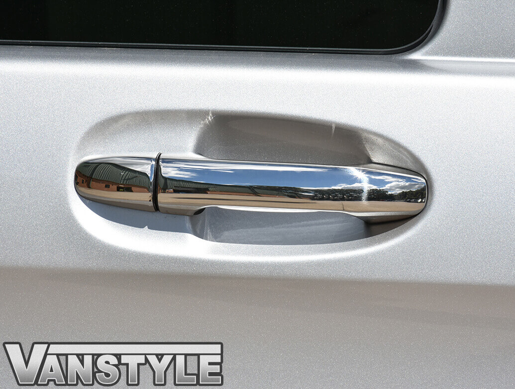 Mercedes Vito Stainless Steel 4 or 5 Door Handle Covers 2014>