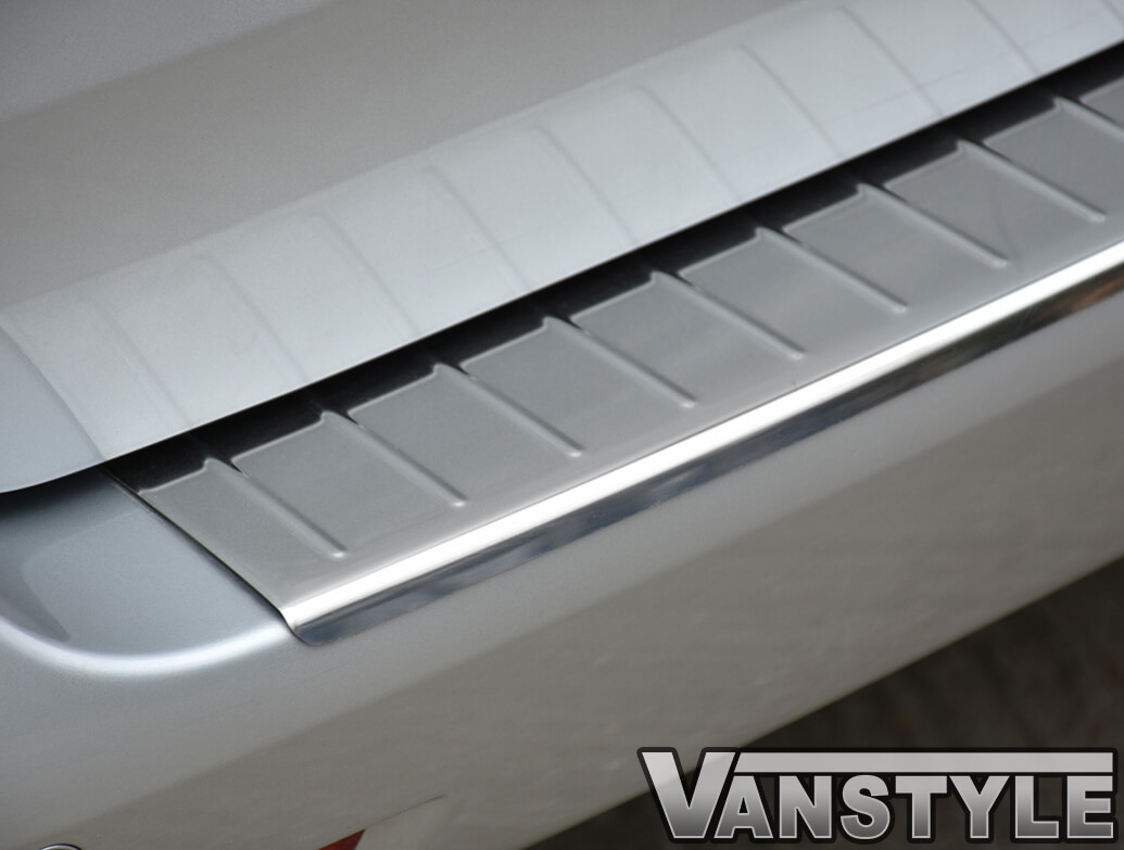 Luxell Stainless Steel Chrome Rear Bumper Protector Guard