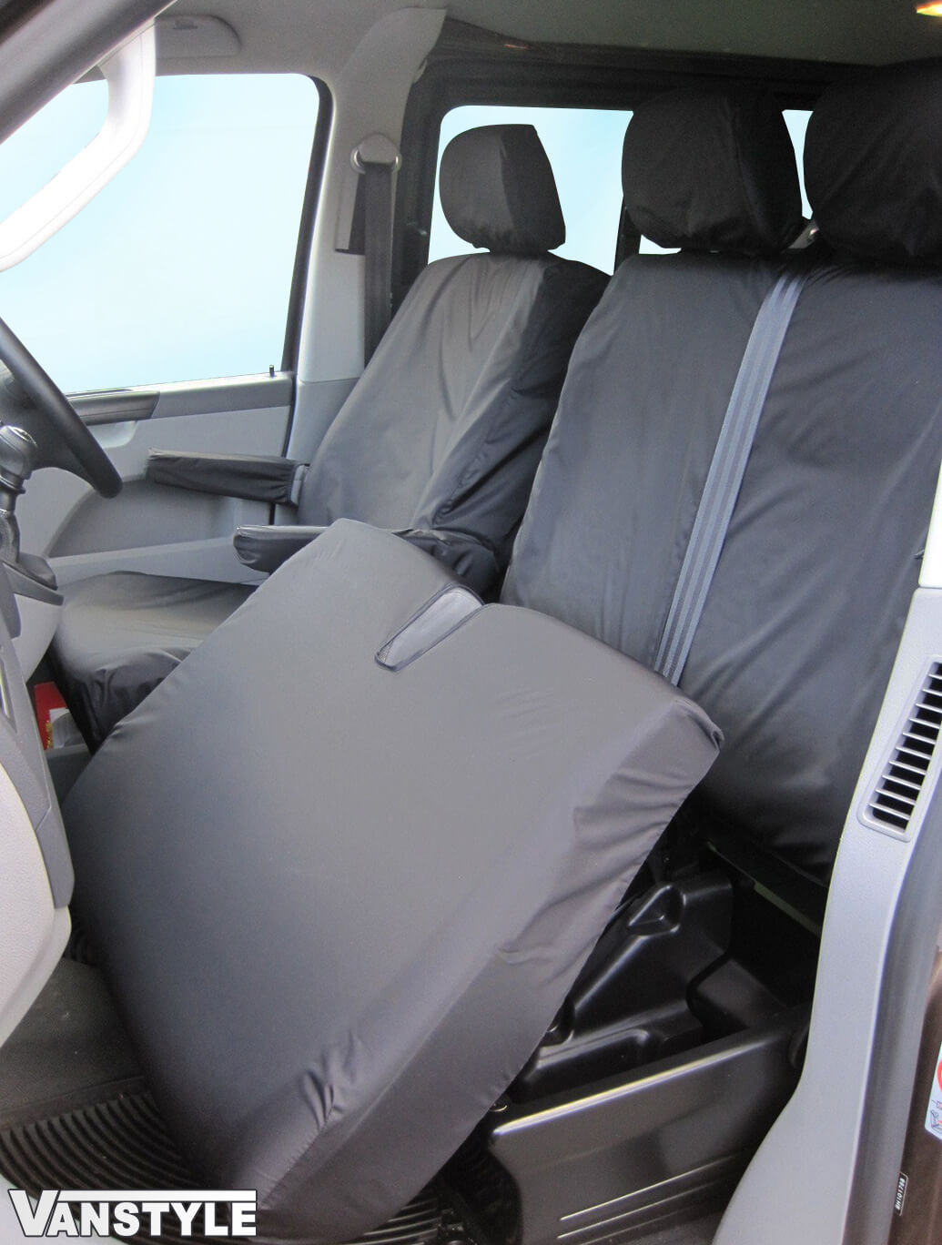 100% Waterproof Tailored Seat Covers T5 T6 10-15+ Single&Twin